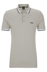Boss polo t-shirt Paddy 50468983 L.grå/065