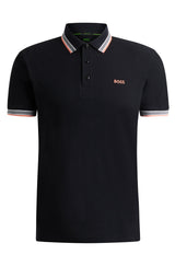 Boss polo t-shirt Paddy 50469055 sort/003