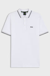 Boss polo t-shirt Paddy 50469055 hvid/100