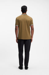 Boss polo t-shirt PADDY 50469055 brun/219