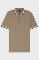 Boss polo t-shirt PADDY 50469055 sand/336
