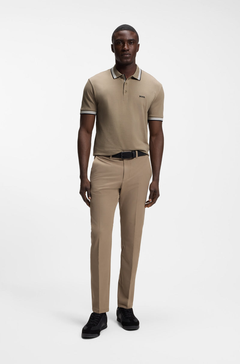Boss polo t-shirt Paddy 50469055 sand/336