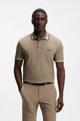 Boss polo t-shirt PADDY 50469055 sand/336