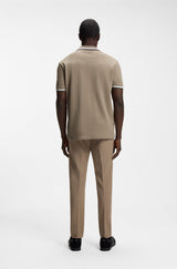 Boss polo t-shirt PADDY 50469055 sand/336