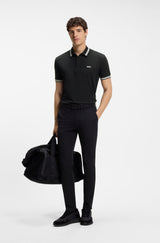 Boss polo t-shirt 50469055 sort/001