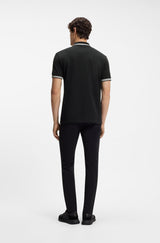 Boss polo t-shirt 50469055 sort/001