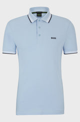 Boss polo t-shirt Paddy 50469055 lyseblå/457