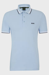 Boss polo t-shirt Paddy 50469055 lyseblå 430