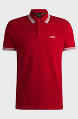Boss polo t-shirt Paddy 50469055 rød/610