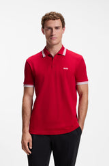 Boss polo t-shirt Paddy 50469055 rød/610