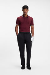 Boss polo t-shirt PADDY 50469055 dark pink/654