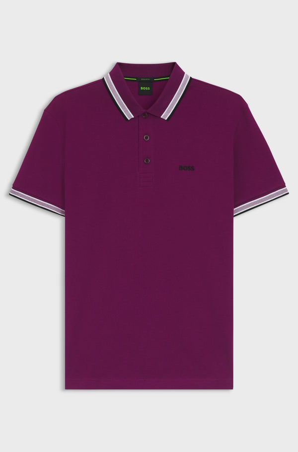 Boss Polo t-shirt Paddy 50469055 Dark Pink/655