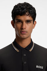Boss polo t-shirt Paddy Pro 50469102 sort/002