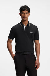 Boss polo t-shirt Paddy Pro 50469102 sort/002