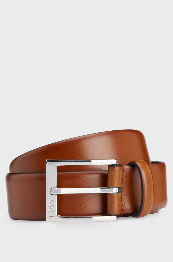 Boss bælte Elloy 50482241 lys brun