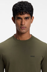 Boss t-shirt TEE LONG 50506365 army