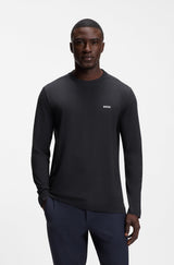 Boss t-shirt TEE LONG 50506365 navy