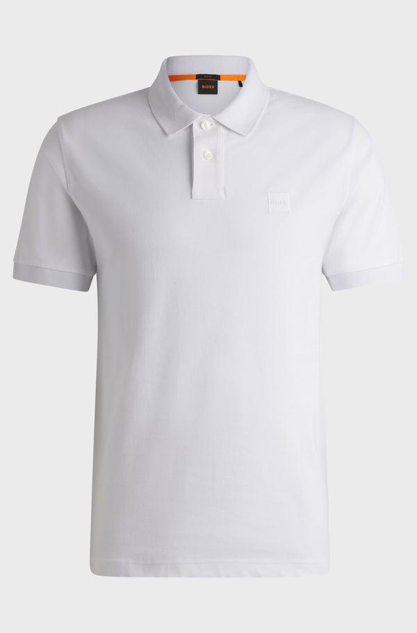 Boss polo t-shirt Passenger 50507803 hvid