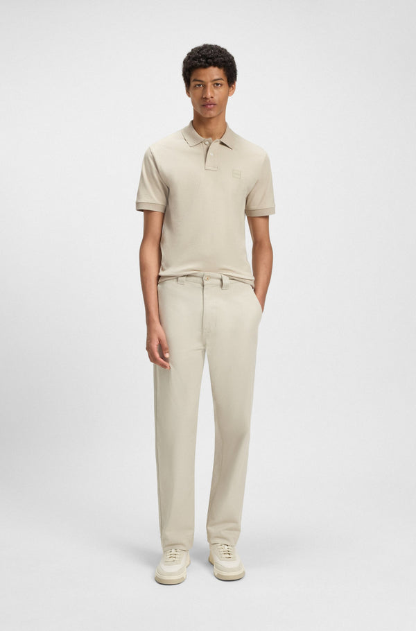 Boss polo t-shirt Passenger 50507803 sand