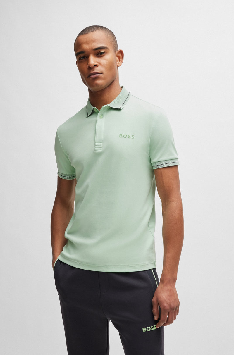 Boss polo t-shirt Paule 1 50512892 mint/388