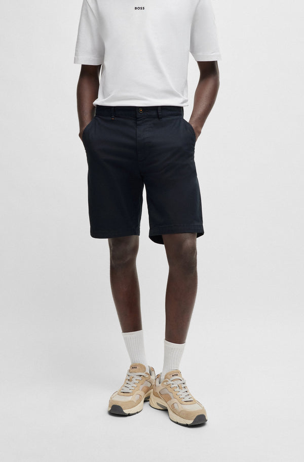 Boss Chino slim shorts 50513026 navy 404