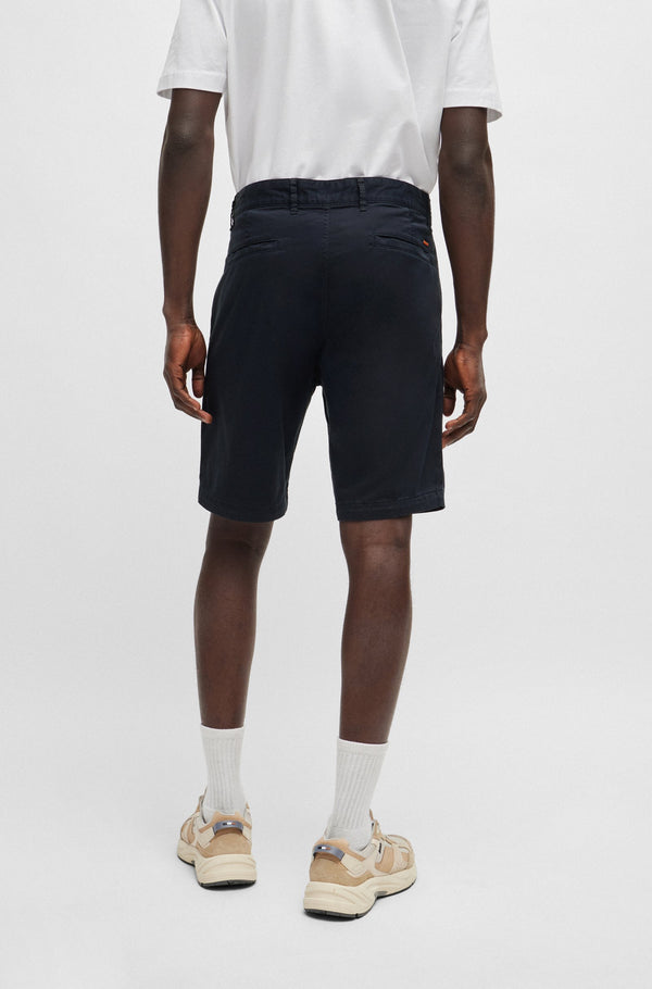 Boss Chino slim shorts 50513026 navy 404