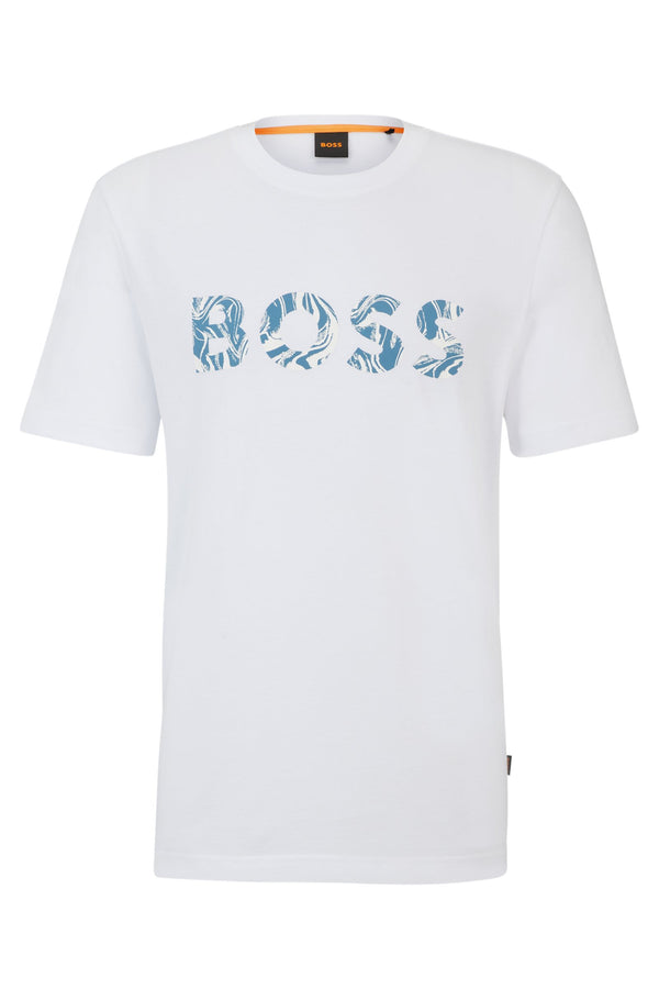 Boss t-shirt Bossocean 50515997 hvid