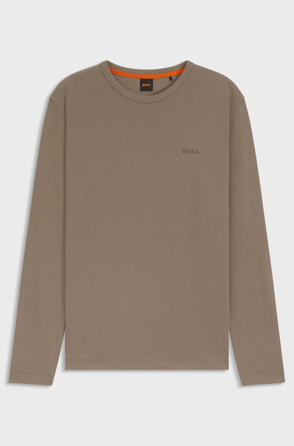 Boss t-shirt Tempesto 50520725 brun