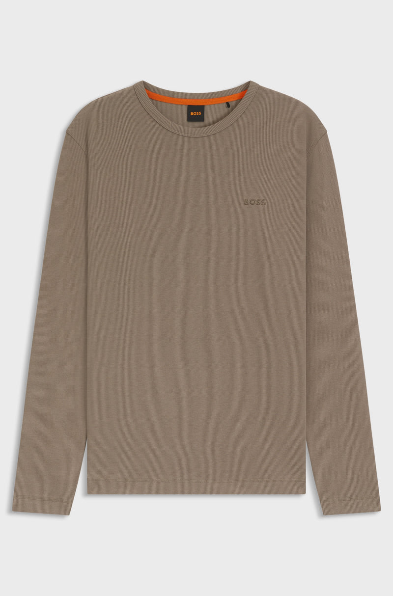 Boss t-shirt Tempesto 50520725 brun