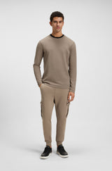 Boss t-shirt Tempesto 50520725 brun