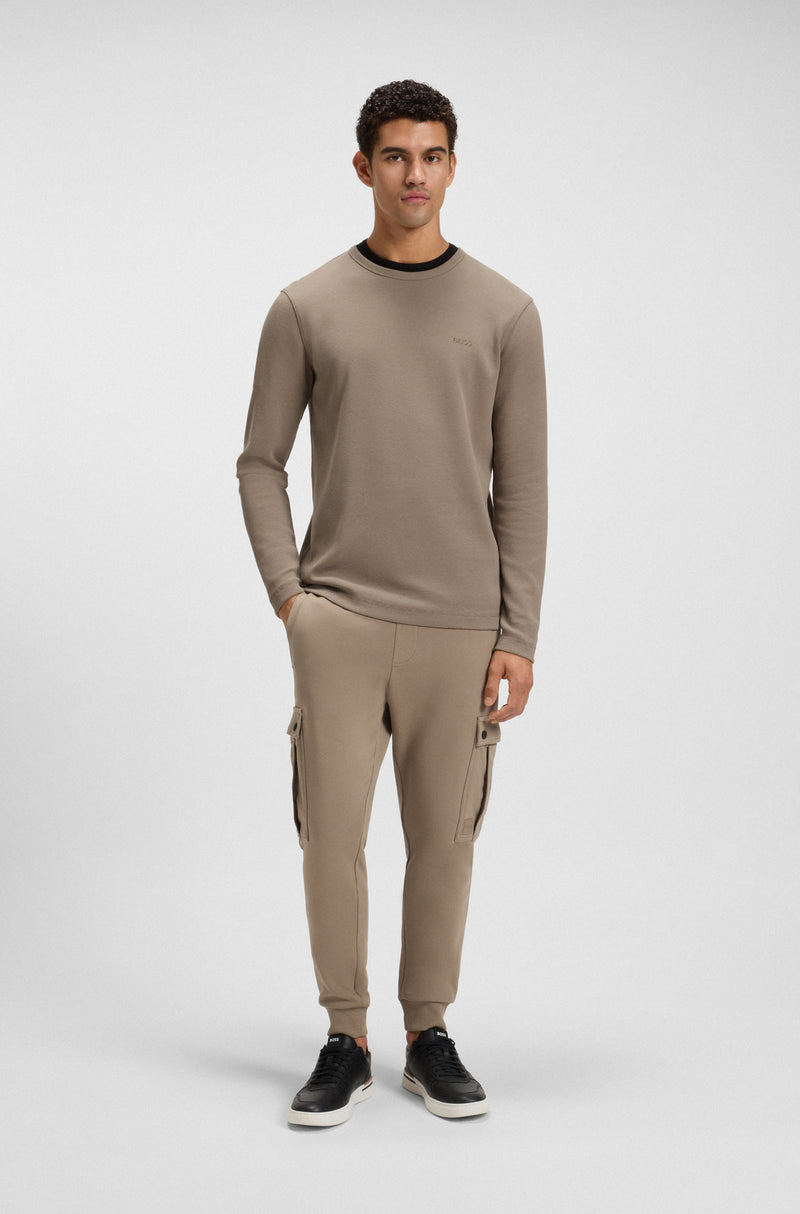 Boss t-shirt Tempesto 50520725 brun