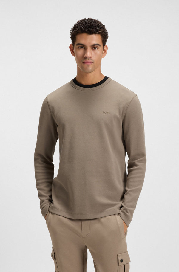 Boss t-shirt Tempesto 50520725 brun