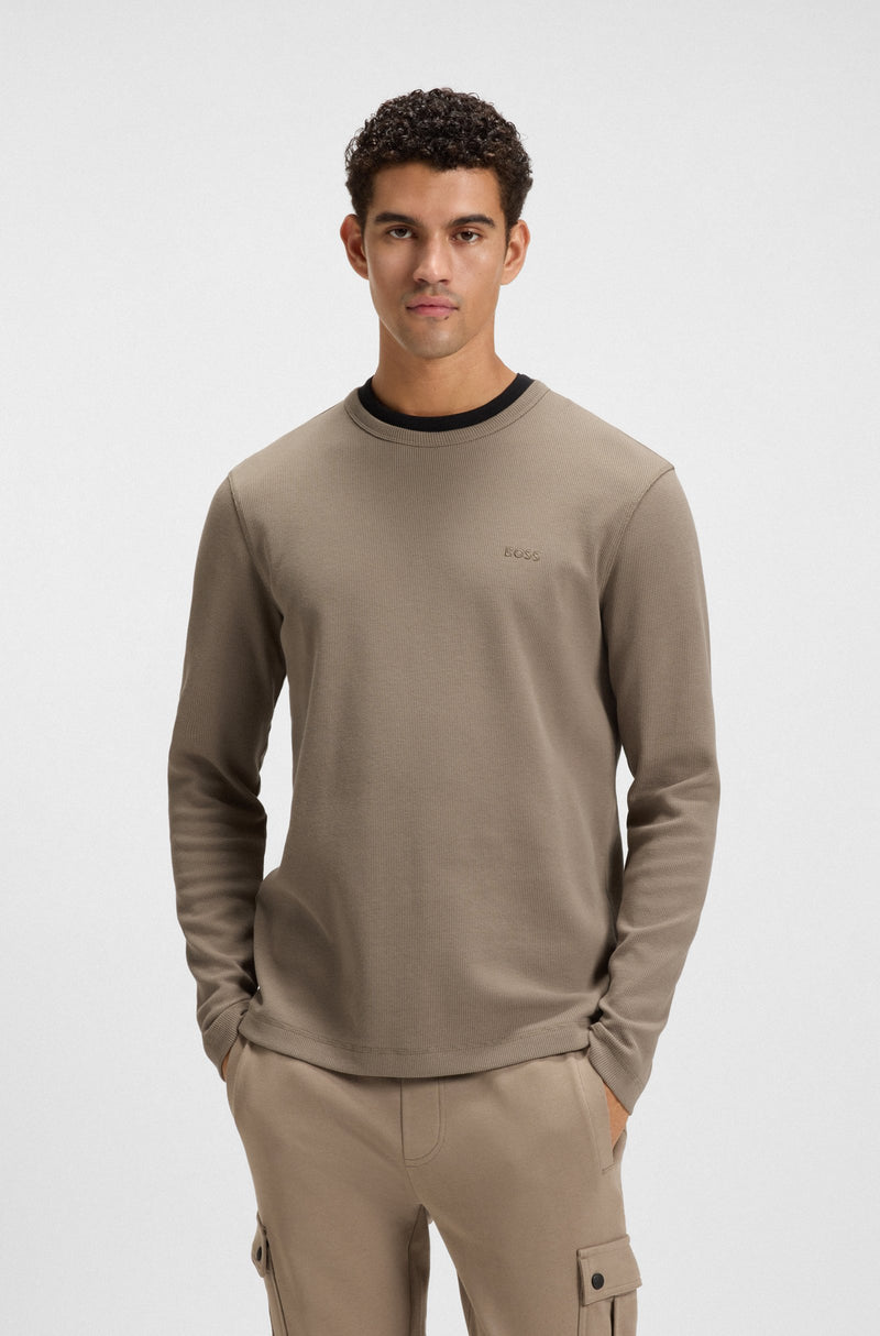 Boss t-shirt Tempesto 50520725 brun