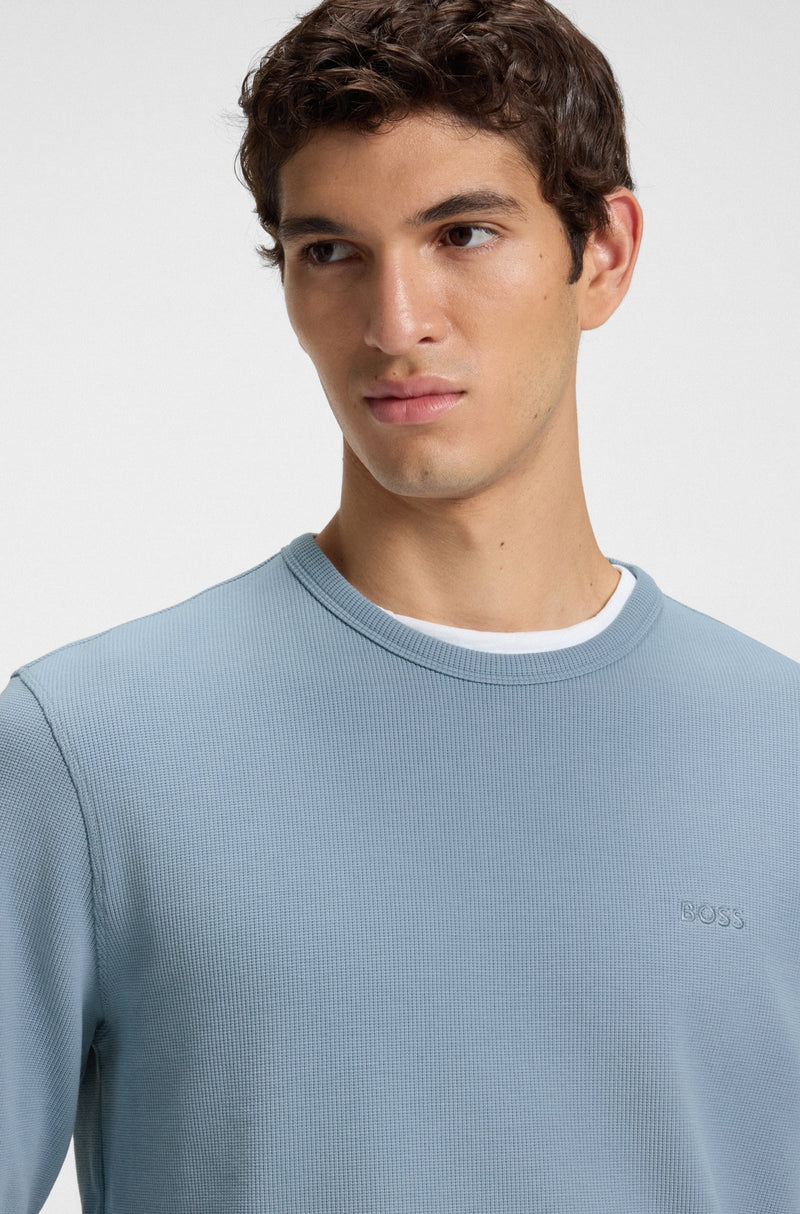 Boss t-shirt Tempesto 50520725 lyseblå/470