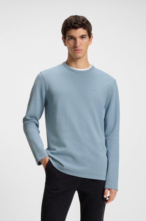 Boss t-shirt Tempesto 50520725 lyseblå/470