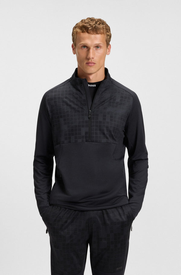 Boss sweat cardigan JUMP 50548440 navy