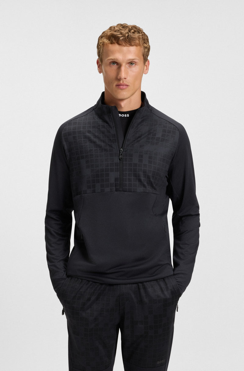 Boss sweat cardigan JUMP 50548440 navy