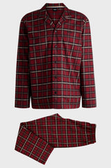 Boss pyjamas sæt 50525782 rød tern