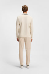 Boss Polo t-shirt Plisy 50536609 Sand