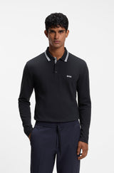 Boss polo t-shirt PLISY 50536609 navy