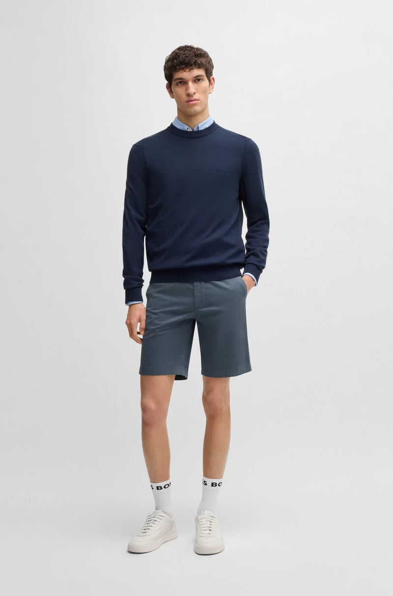Boss shorts Chino 50536884 blue