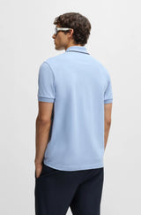 Boss polo t-shirt Philix 50537489 lyseblå 498