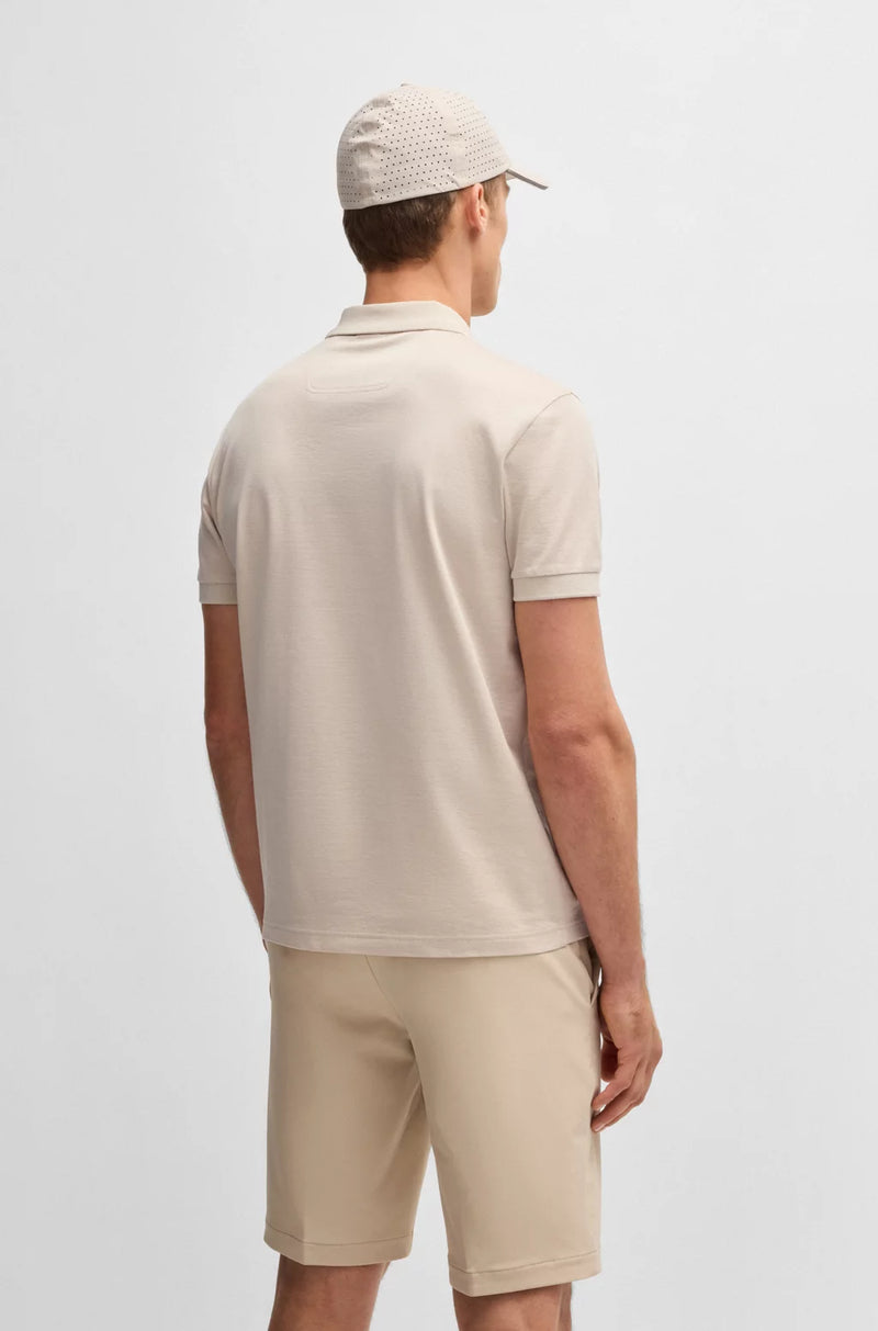 Boss polo t-shirt Philix Pima 50538177 sand 284