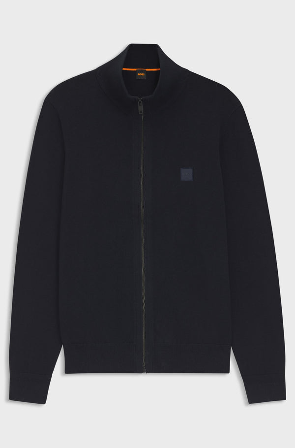 Boss cardigan Kanozip 50543692 navy
