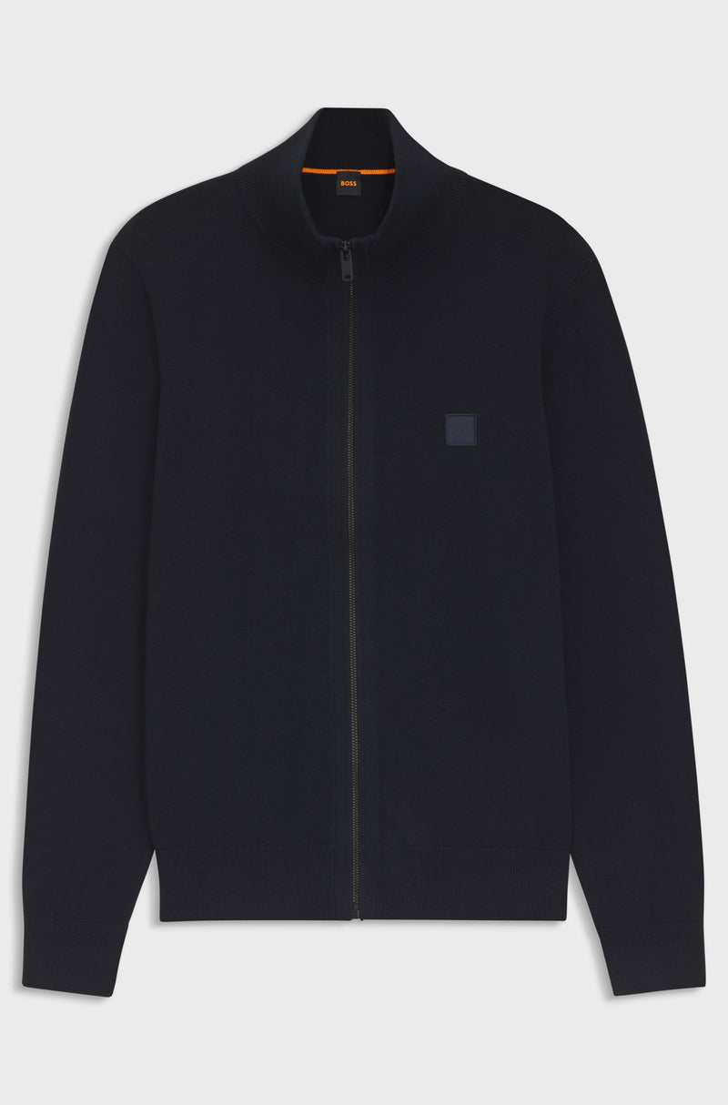 Boss cardigan Kanozip 50543692 navy