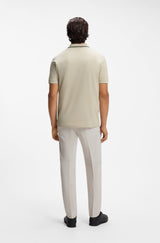 Boss polo t-shirt PHILIX 50555698 sand