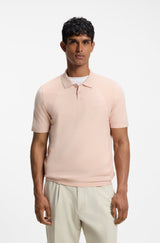 Boss strik polo MOMENTUM LITE 50558353 rosa