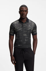 Boss polo t-shirt Active 50558583 sort
