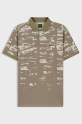 Boss polo t-shirt Active 50558583 sand