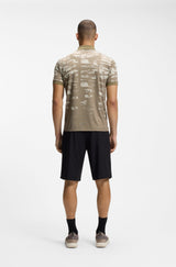 Boss polo t-shirt Active 50558583 sand